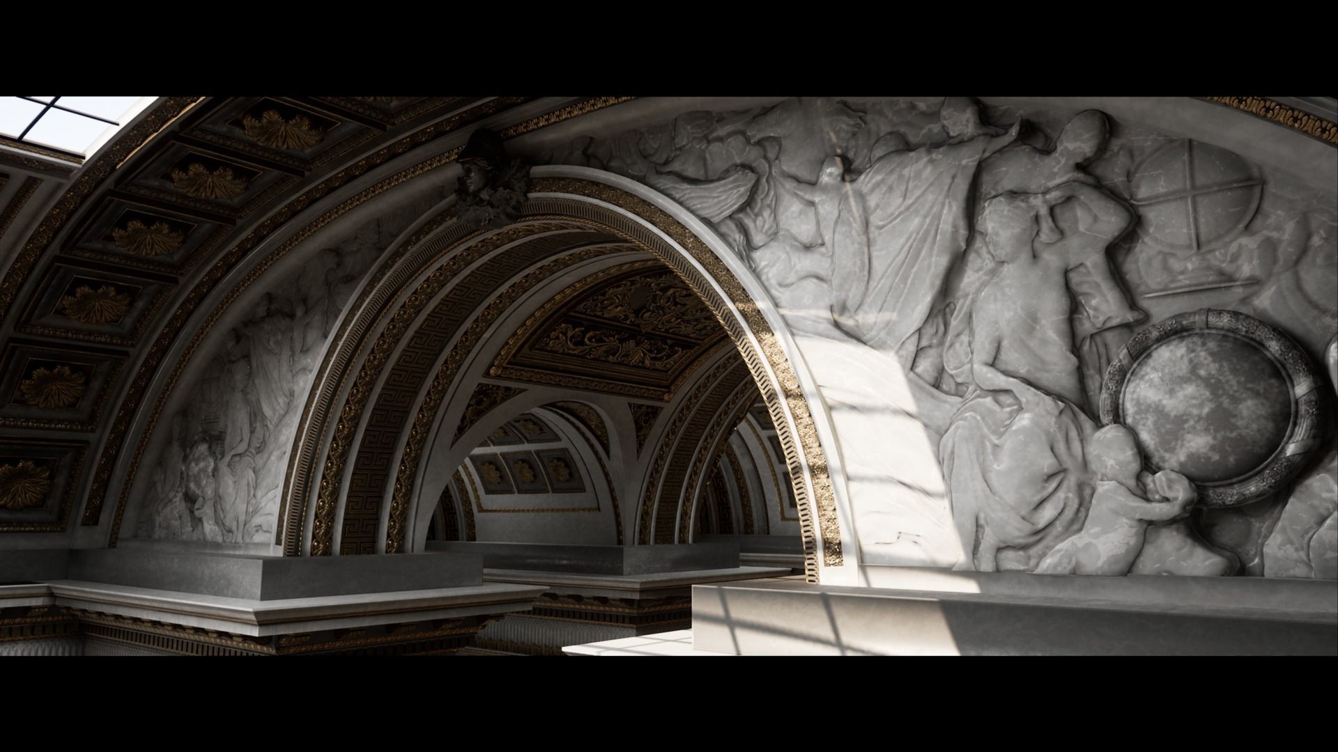 Versailles Palace Photorealistic UE4 Archviz Environment Low-poly 3D model_7