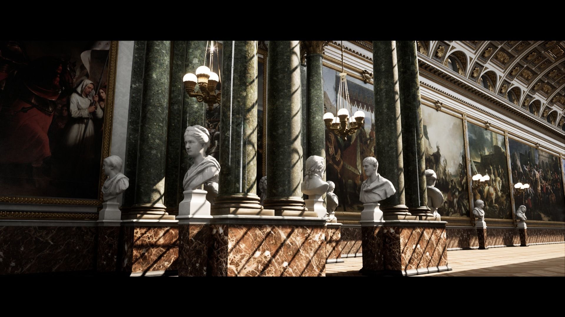Versailles Palace Photorealistic UE4 Archviz Environment Low-poly 3D model_9