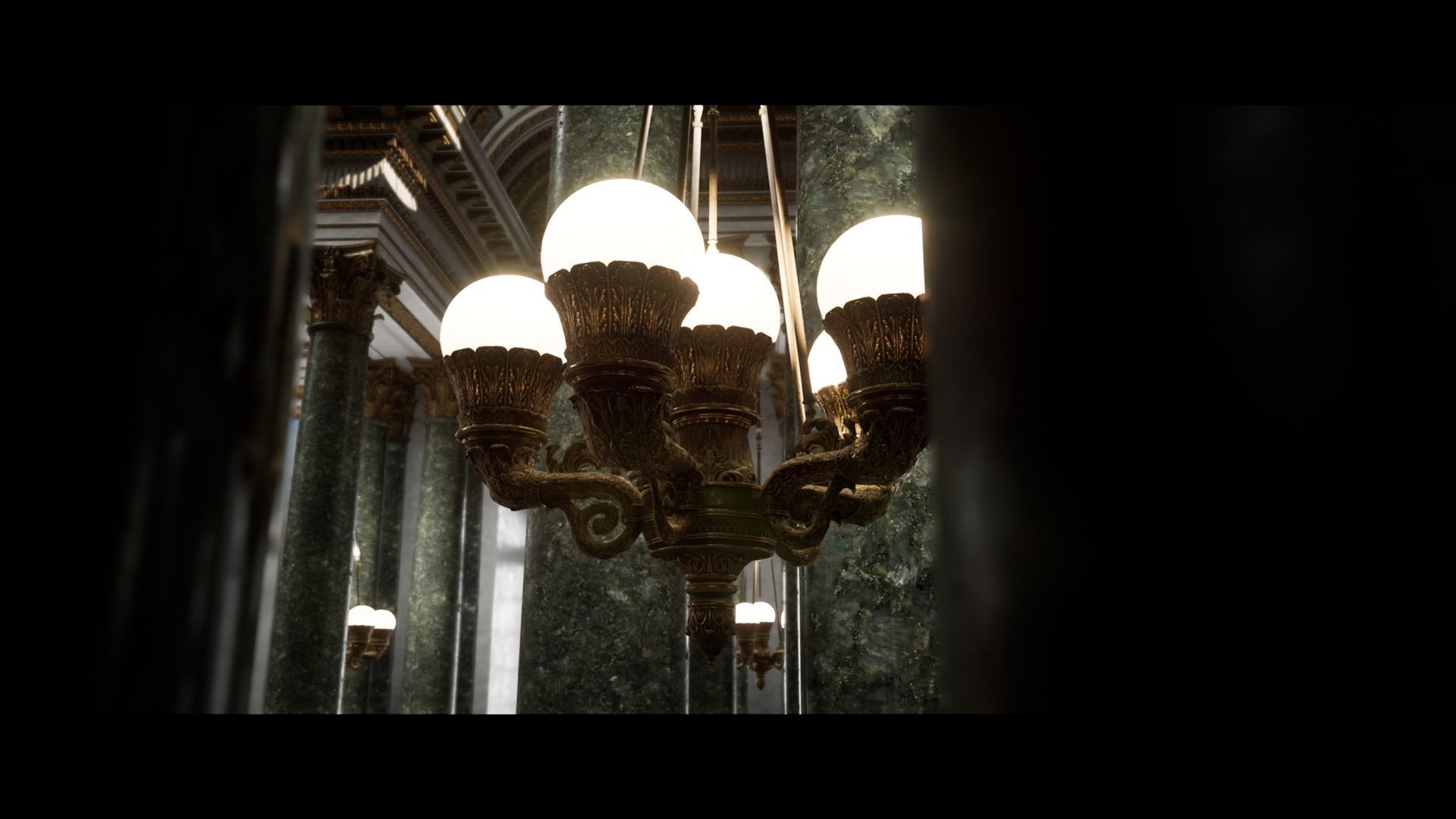 Versailles Palace Photorealistic UE4 Archviz Environment Low-poly 3D model_3