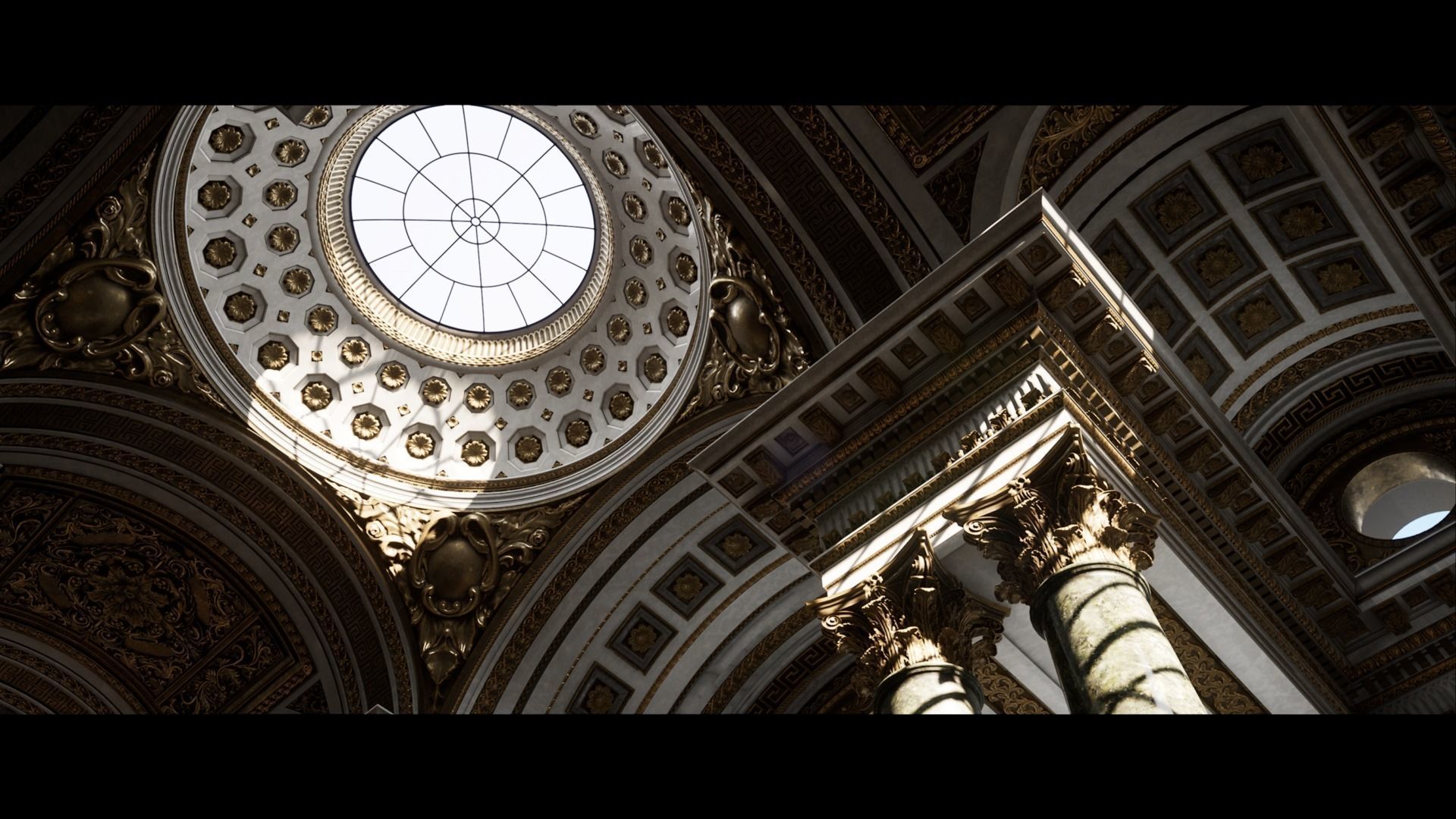 Versailles Palace Photorealistic UE4 Archviz Environment Low-poly 3D model_6