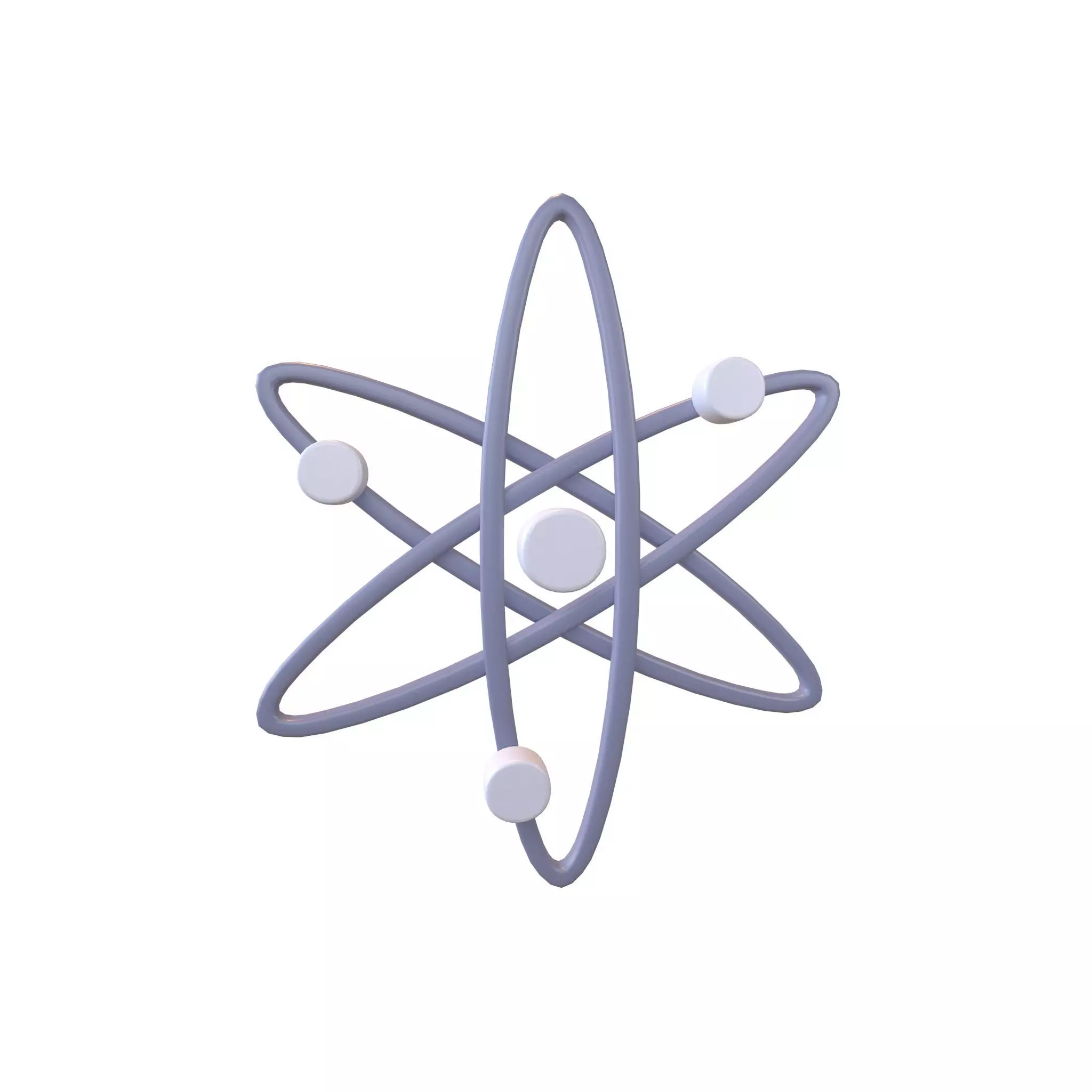 Cosmos Coin v2 001 Low-poly 3D model