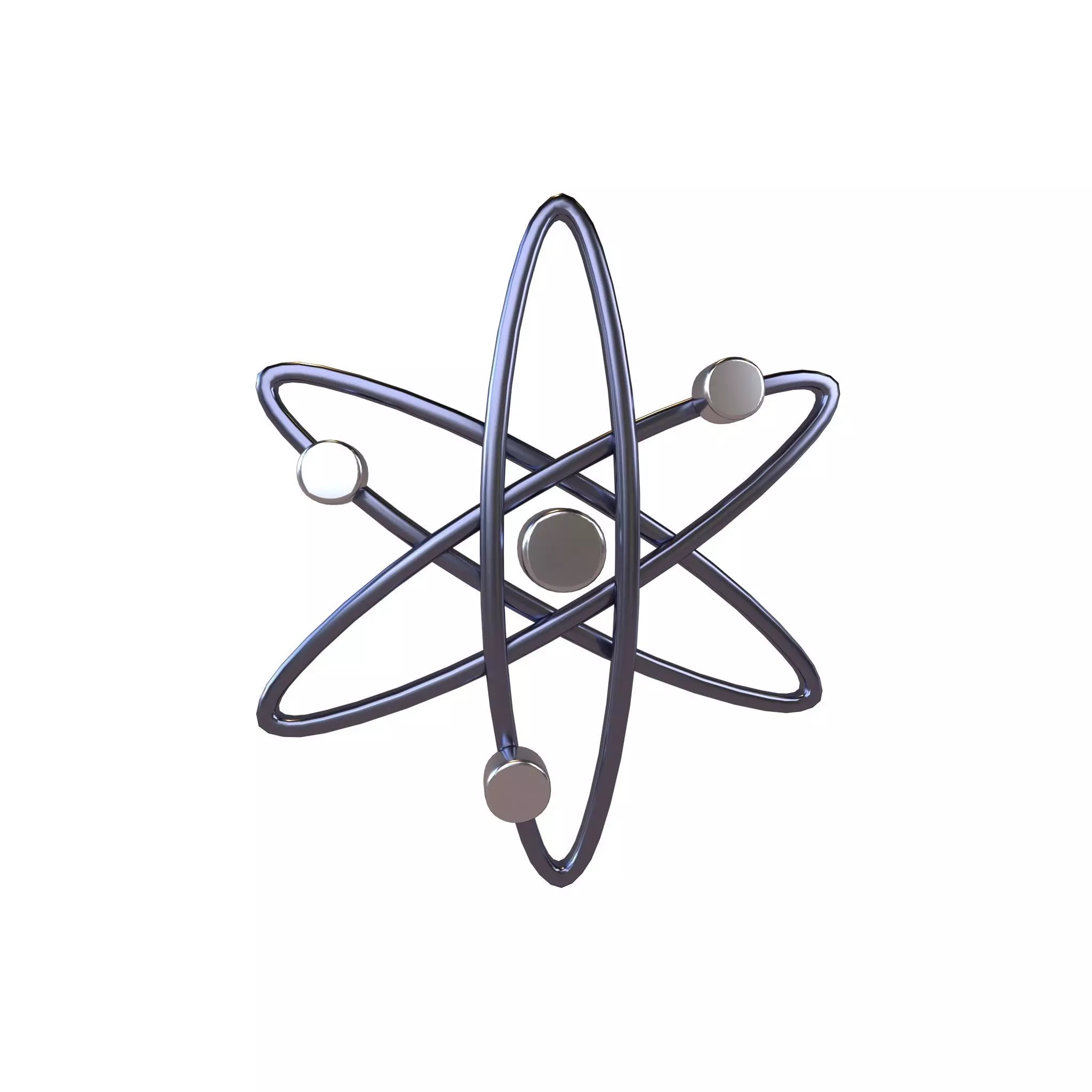 Cosmos Coin v2 005 Low-poly 3D model