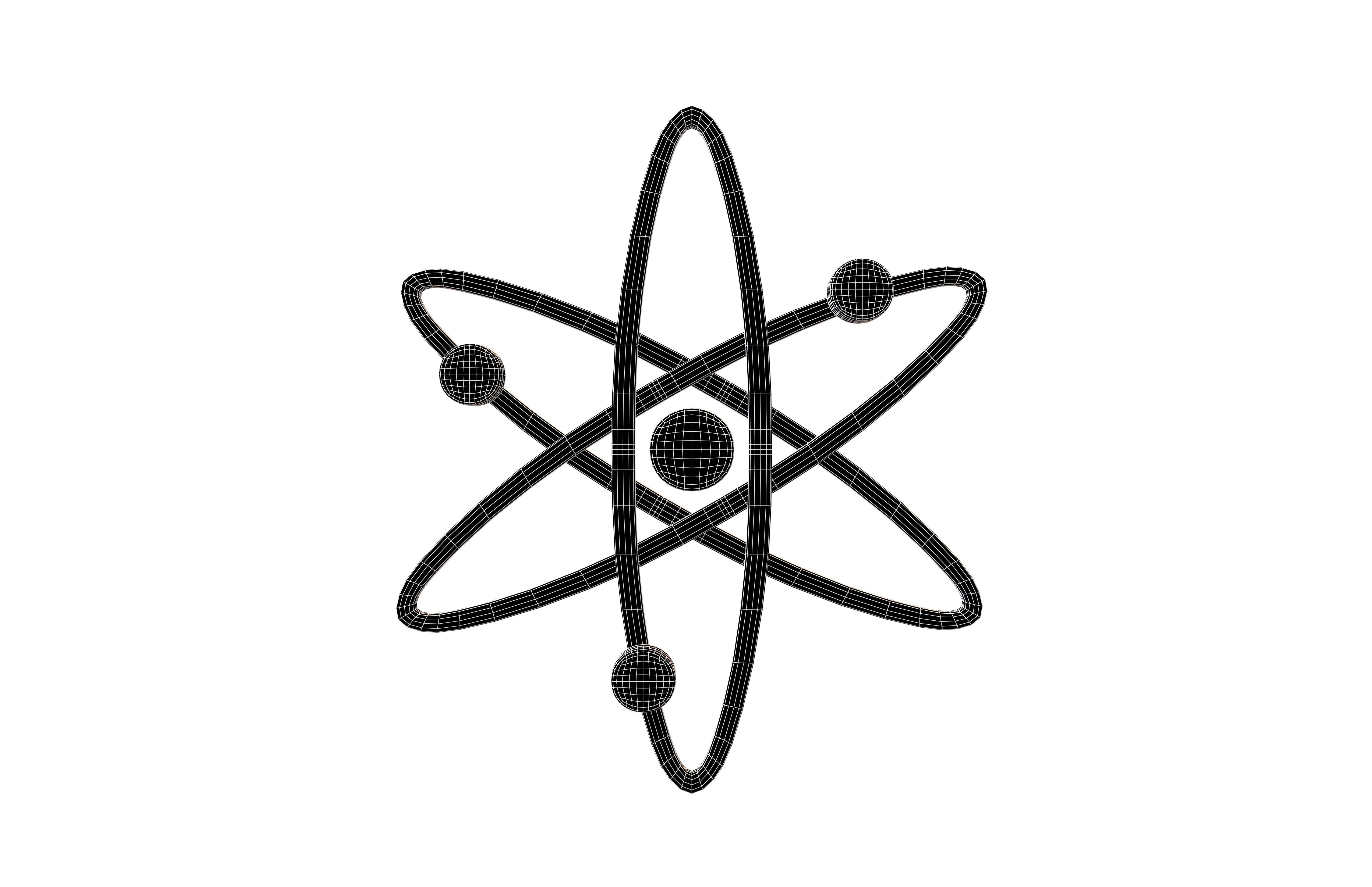 Cosmos Coin v2 006 Low-poly 3D model_6