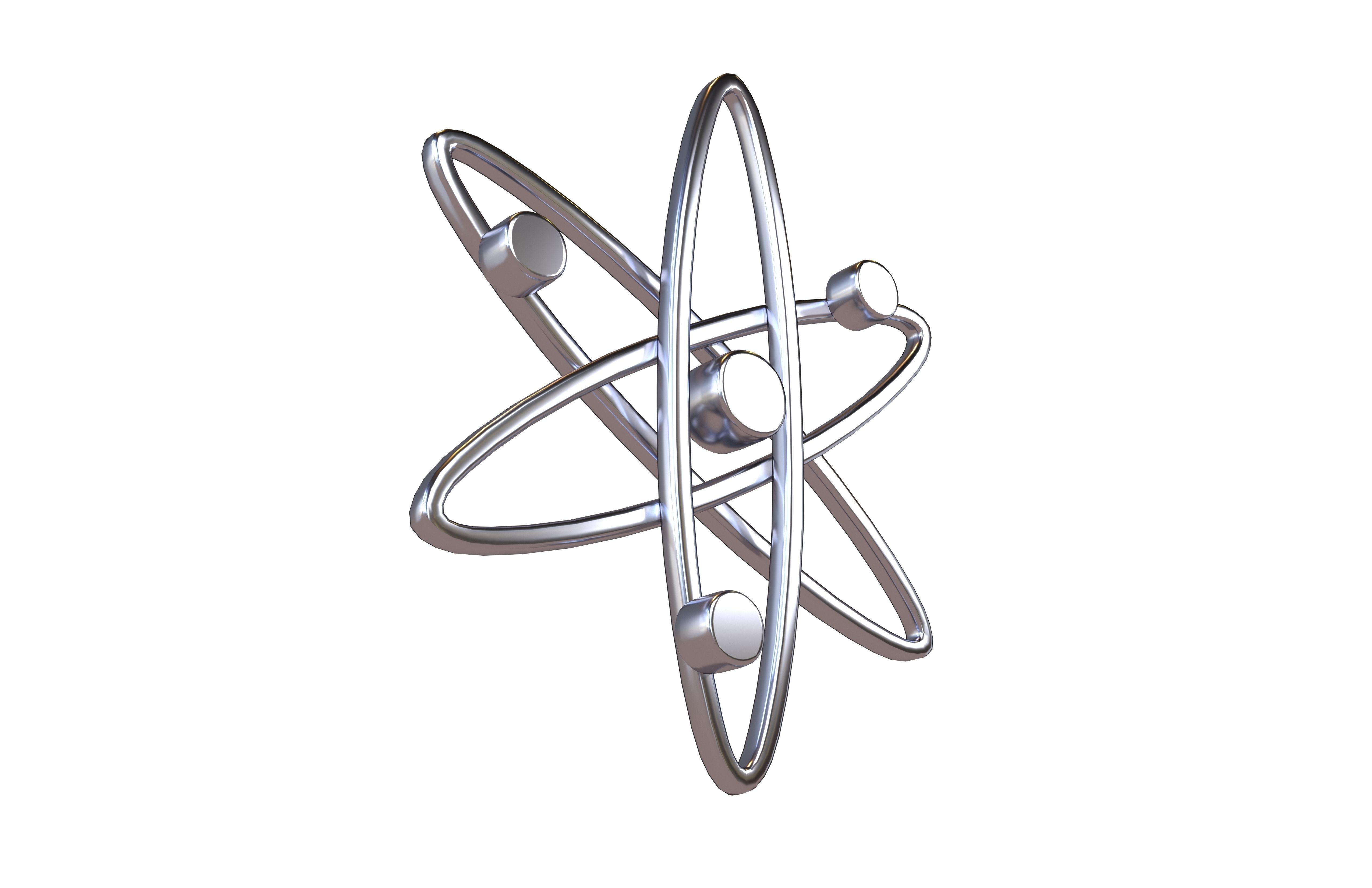 Cosmos Coin v2 006 Low-poly 3D model_3