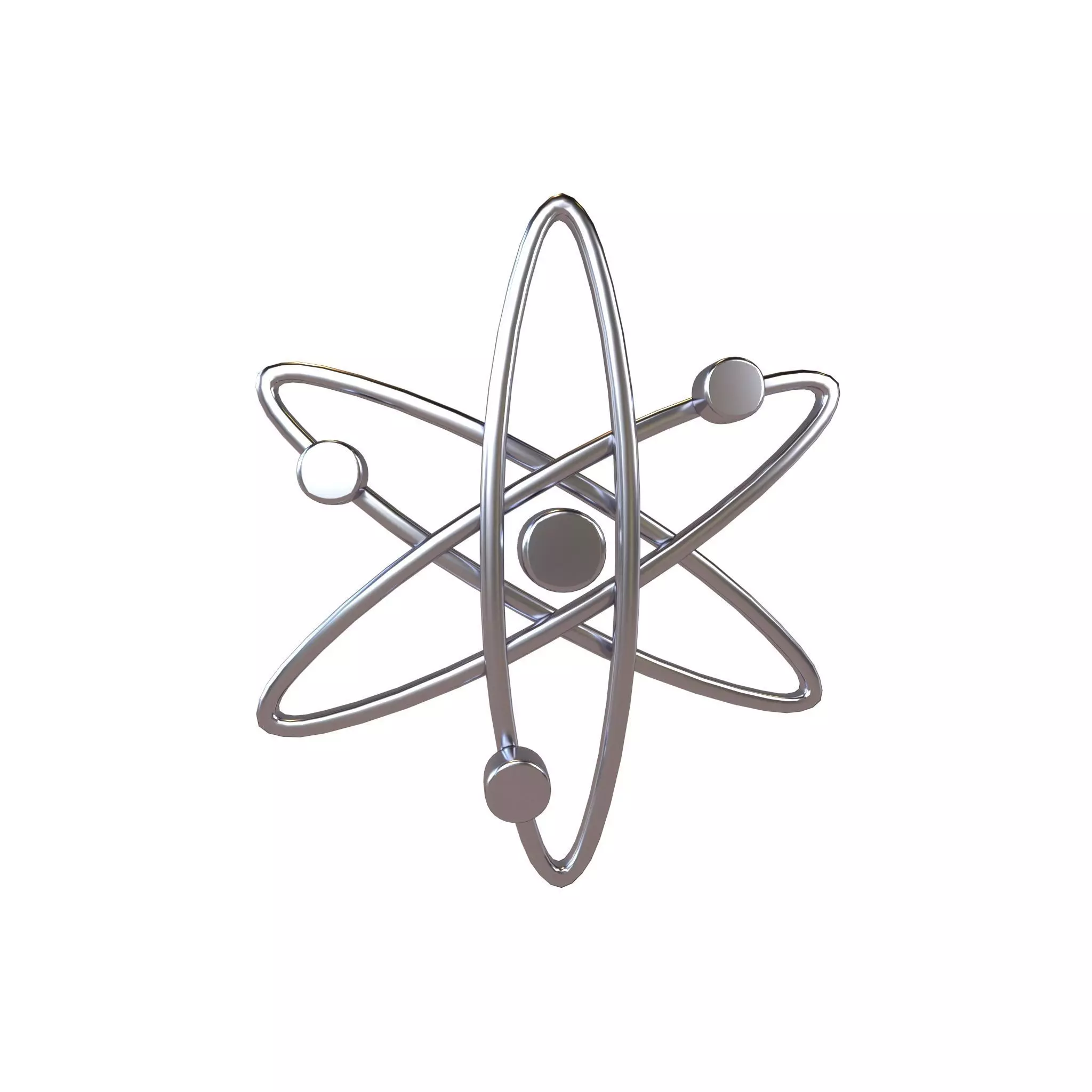 Cosmos Coin v2 006 Low-poly 3D model_0