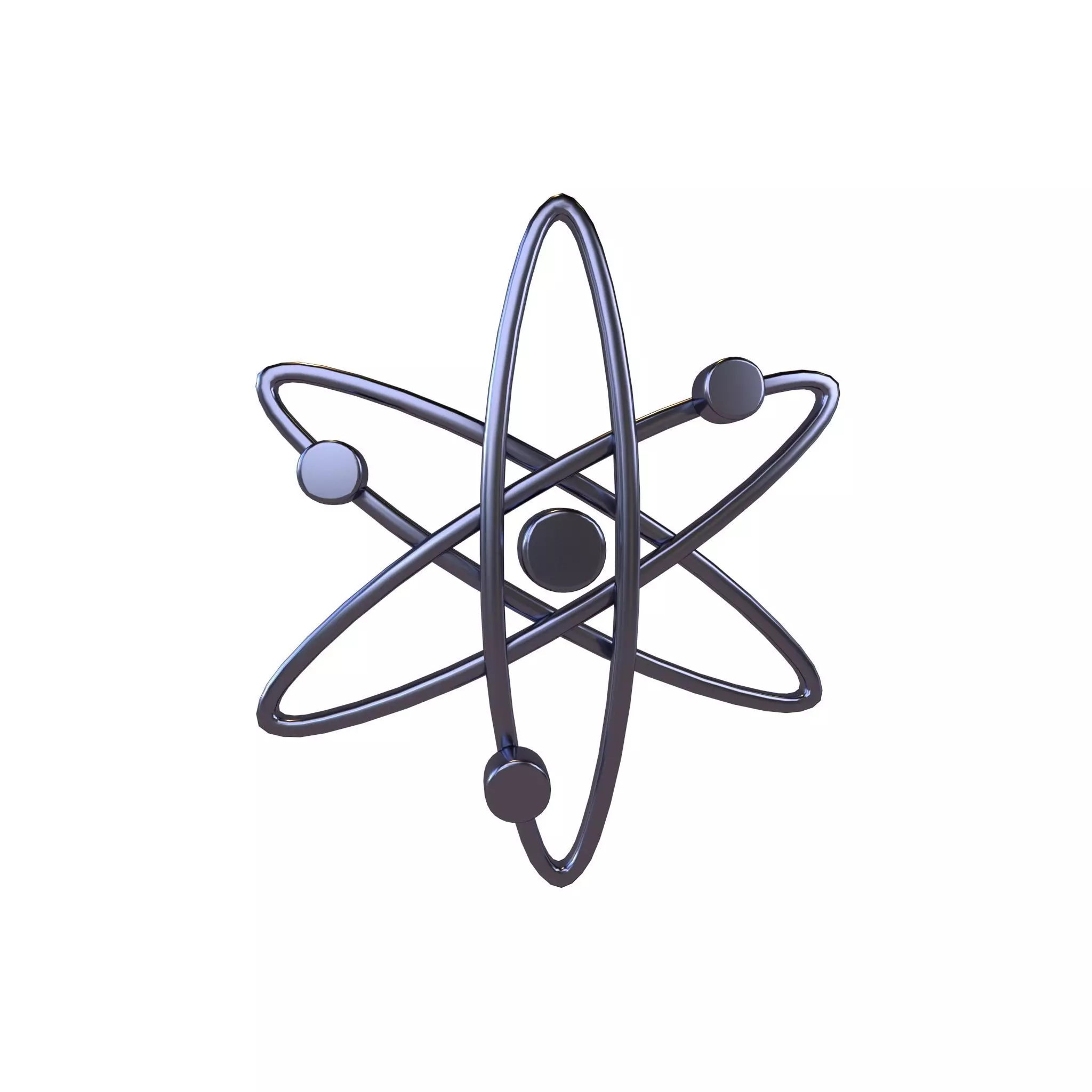 Cosmos Coin v2 007 Low-poly 3D model