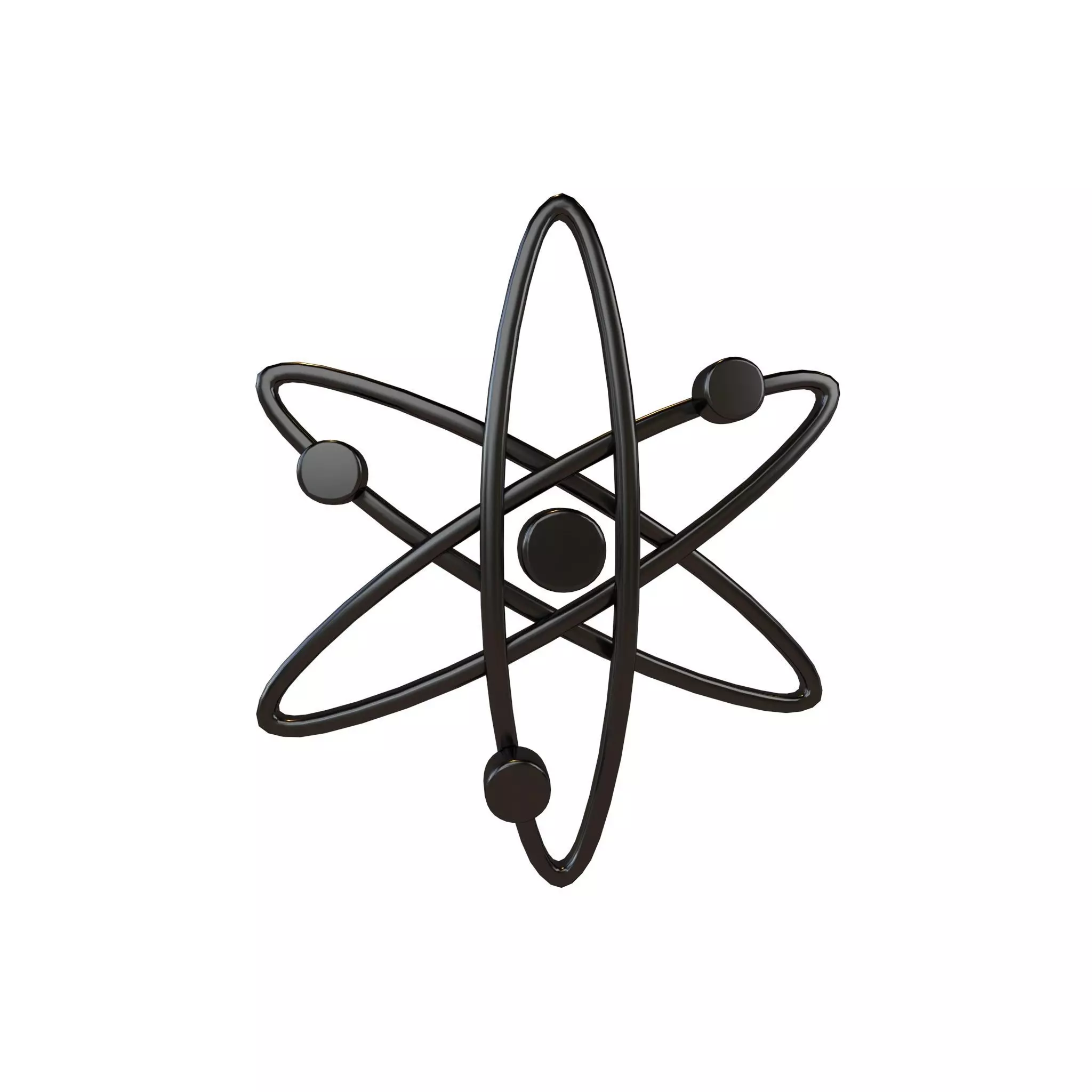 Cosmos Coin v2 008 Low-poly 3D model
