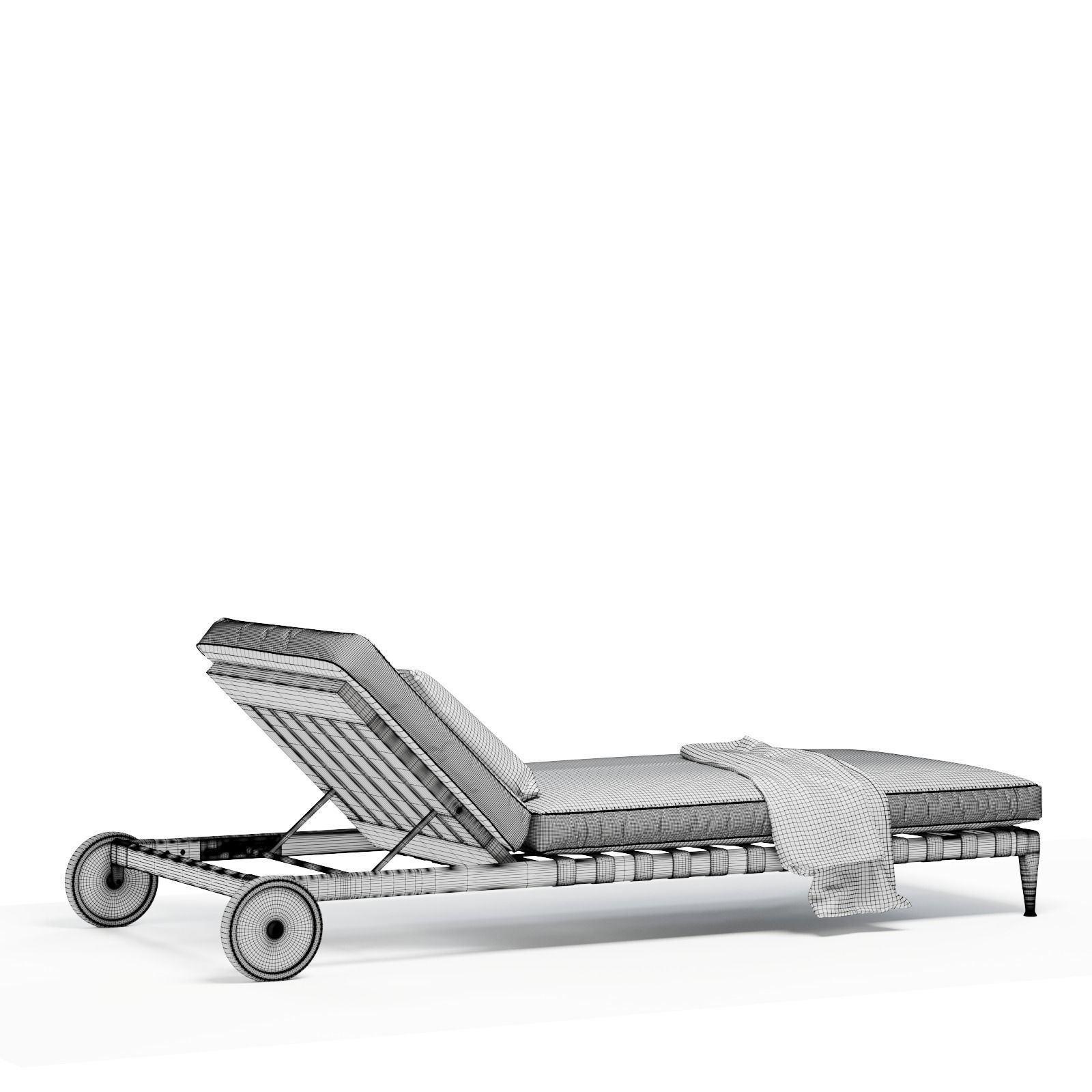 FLEXFORM Atlante Sun Lounger 3D model_8