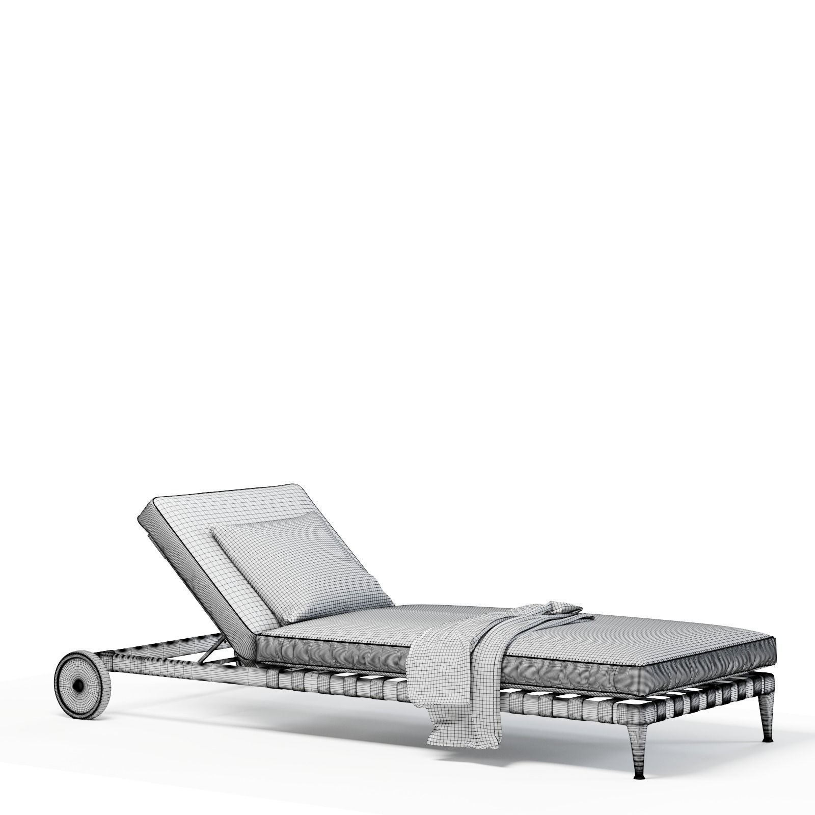 FLEXFORM Atlante Sun Lounger 3D model_6