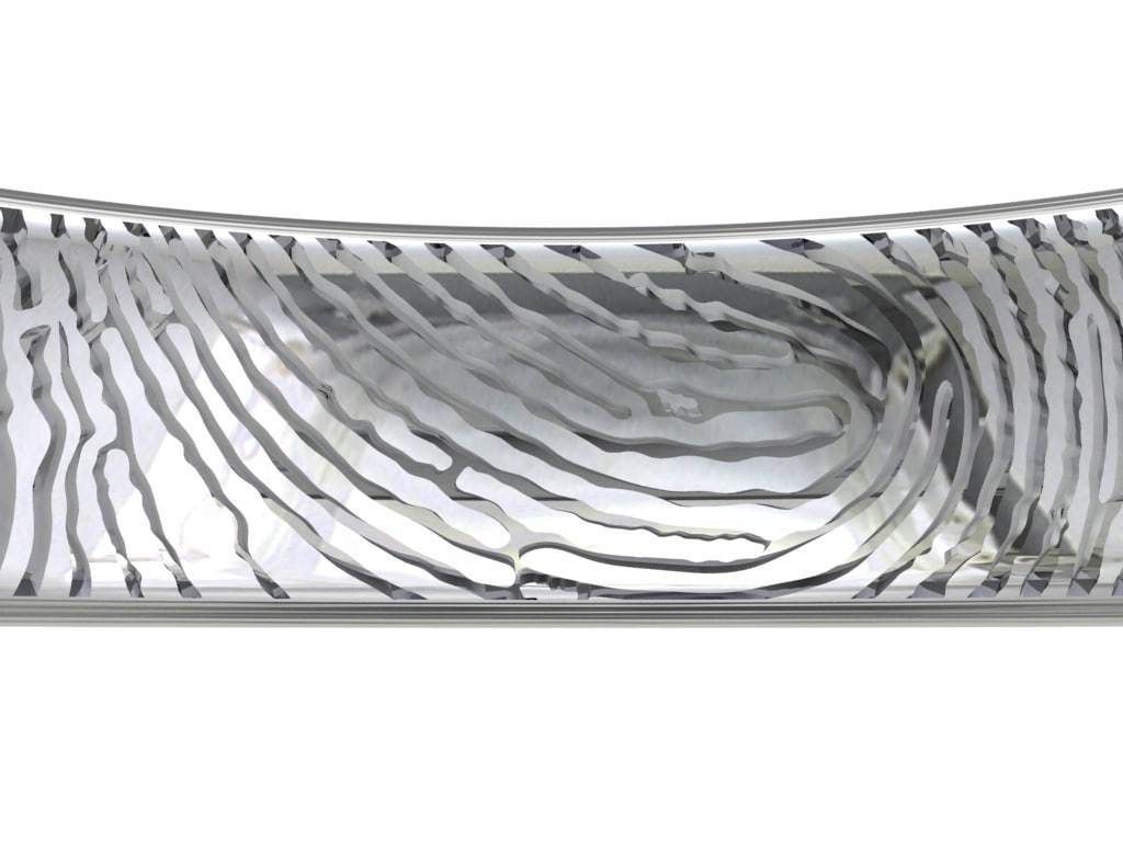 Fingerprint Ring Band All Sizes From 4-5 To 16 US -CC103AS 3D print model_27