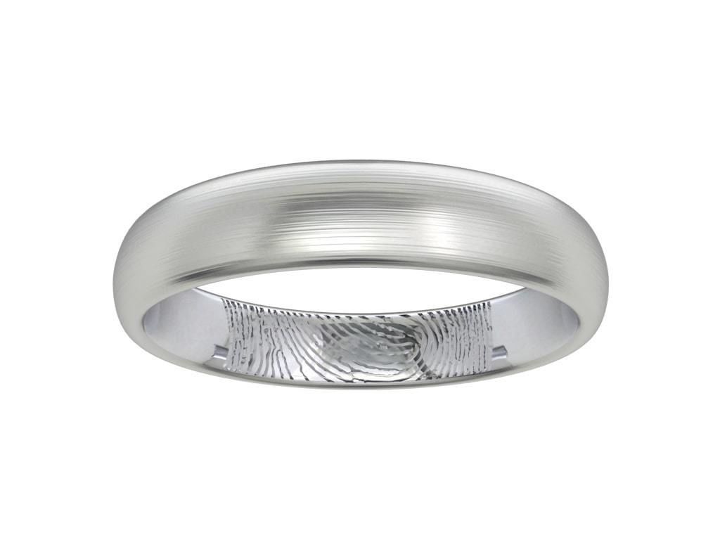 Fingerprint Ring Band All Sizes From 4-5 To 16 US -CC103AS 3D print model_21