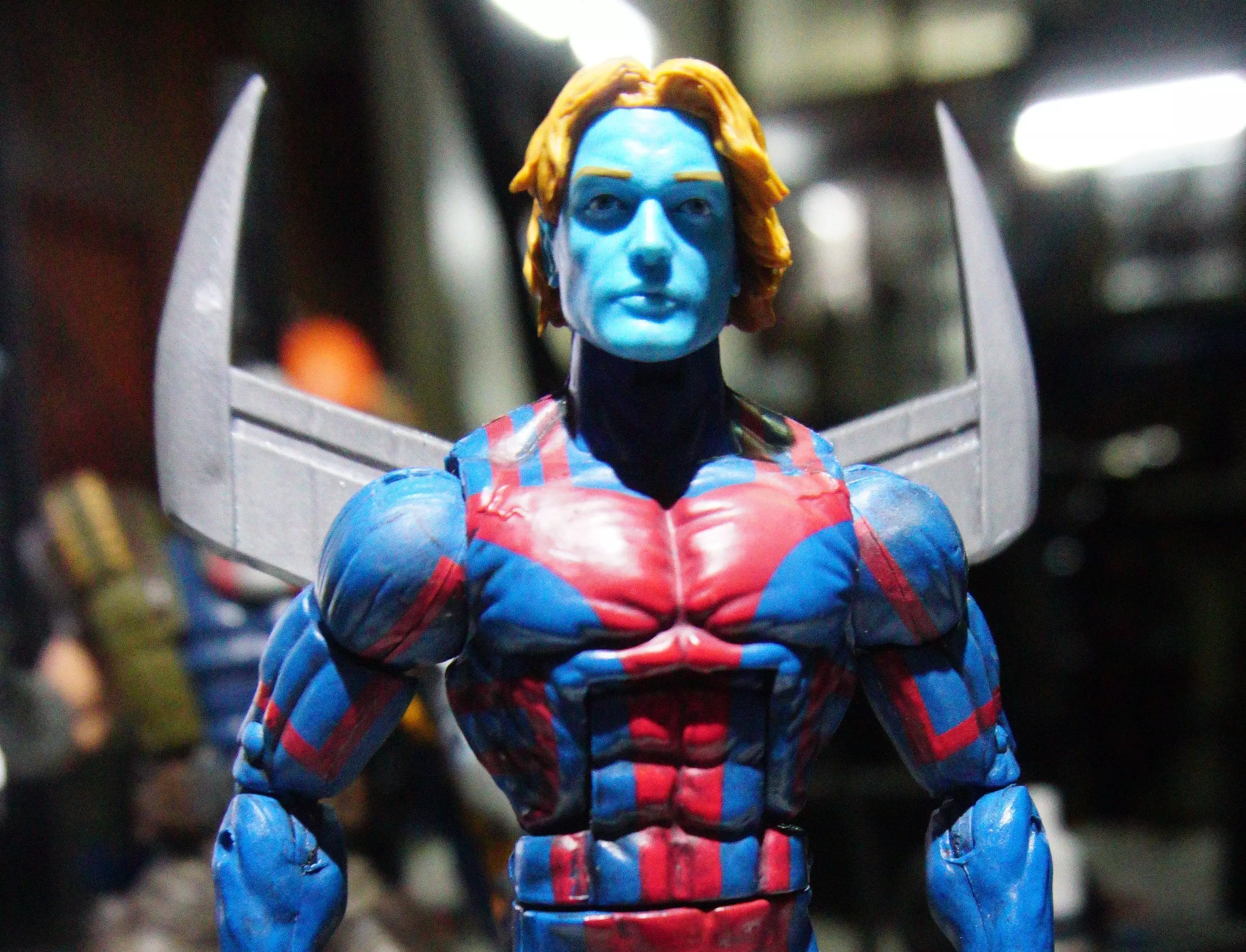 Marvel Legends Archangel Retracted Wings Animated Series Version 3D print model_0