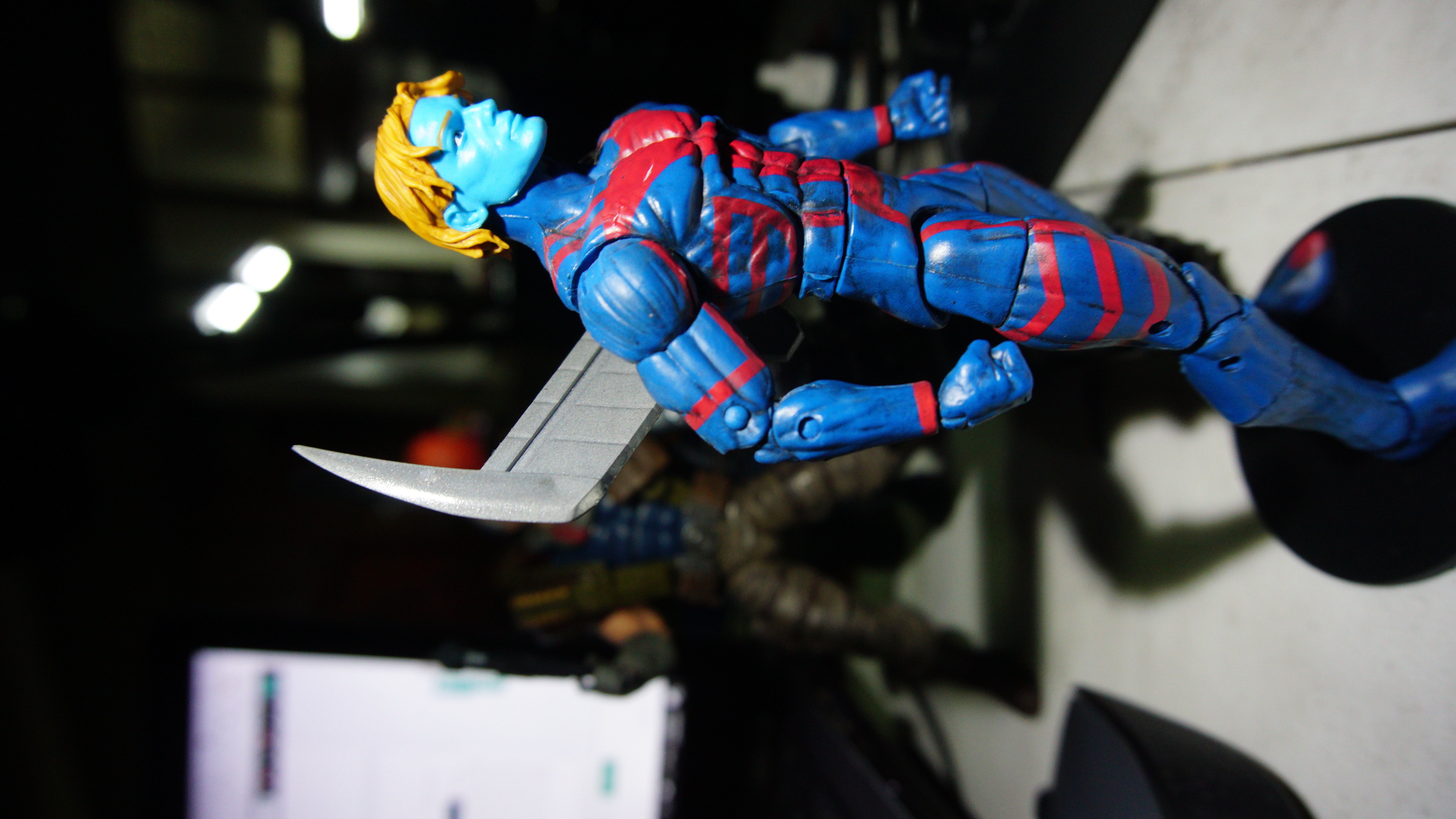 Marvel Legends Archangel Retracted Wings Animated Series Version 3D print model_4