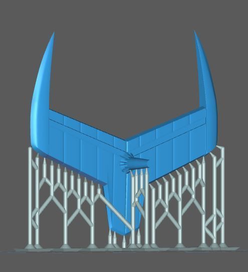 Marvel Legends Archangel Retracted Wings Animated Series Version 3D print model_6