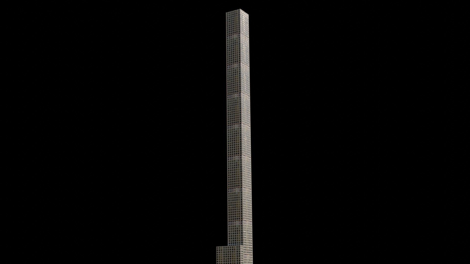 432 Park Ave - NYC Low-poly 3D model_2