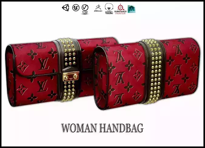 Fashion Woman Handbag Louis Vuitton