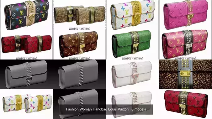 Fashion Woman Handbag Louis Vuitton