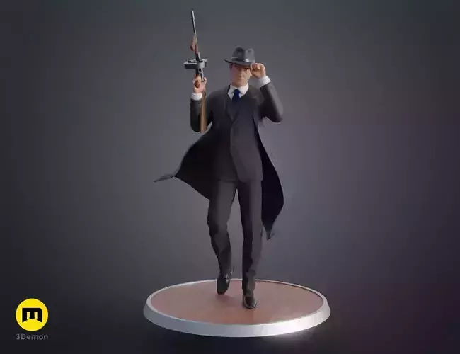 Tommy Angelo Statue - Mafia 3D print model