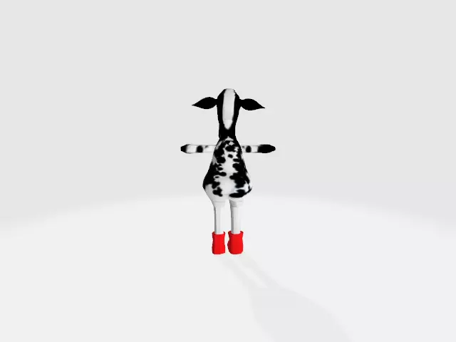 Character 3D models Low-poly 3D model_0