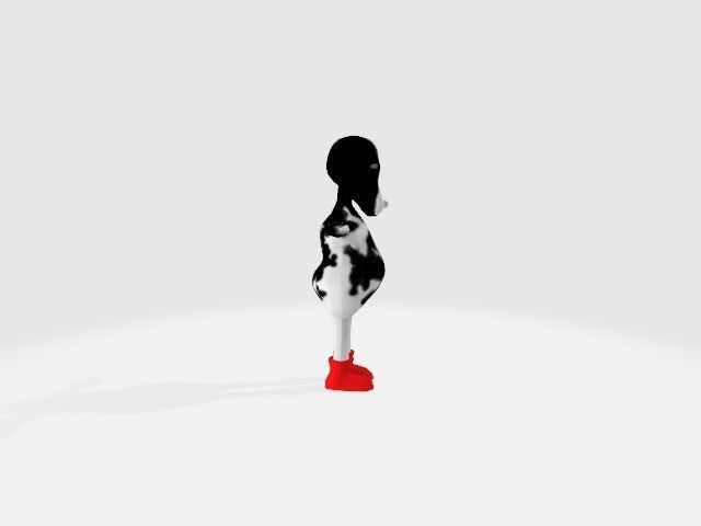 Character 3D models Low-poly 3D model_1
