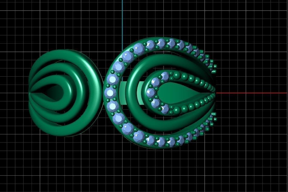 Ring od146 3D print model_9