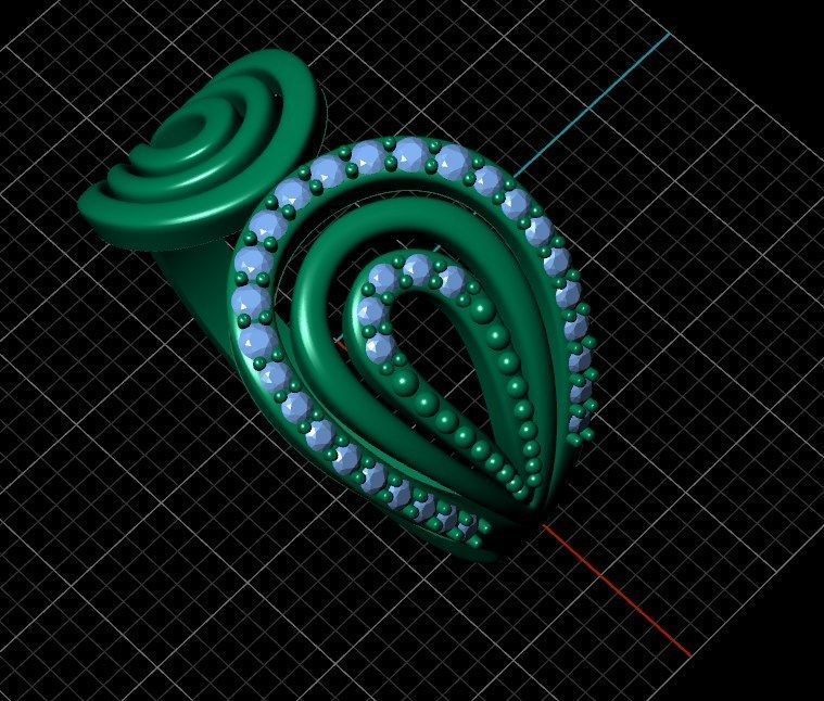 Ring od146 3D print model_19