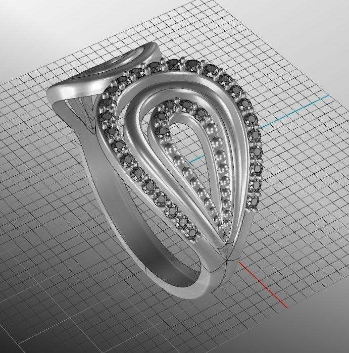Ring od146 3D print model_17