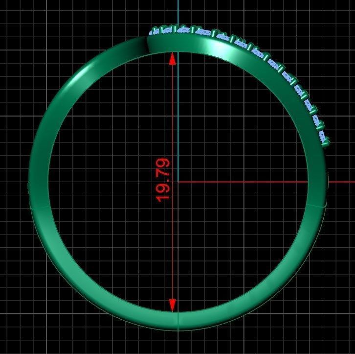 Ring od146 3D print model_6