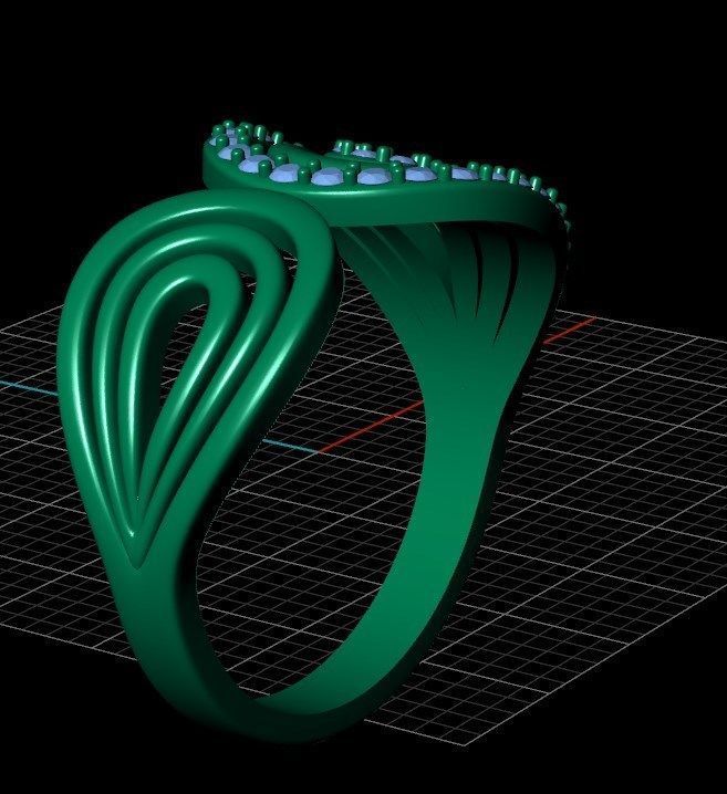 Ring od146 3D print model_14