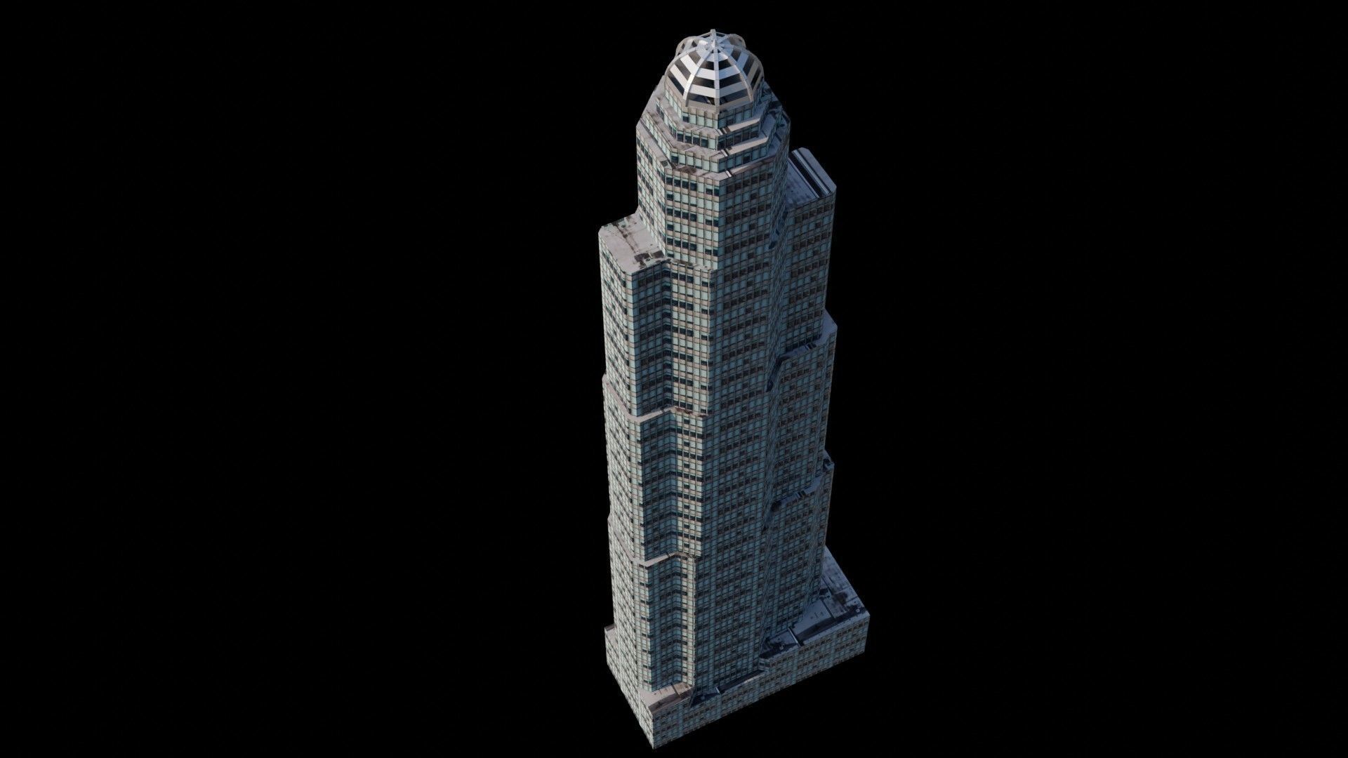 CitySpire Center - NYC Low-poly 3D model_1