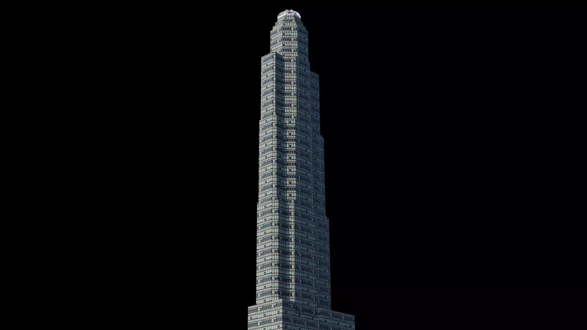 CitySpire Center - NYC Low-poly 3D model_0