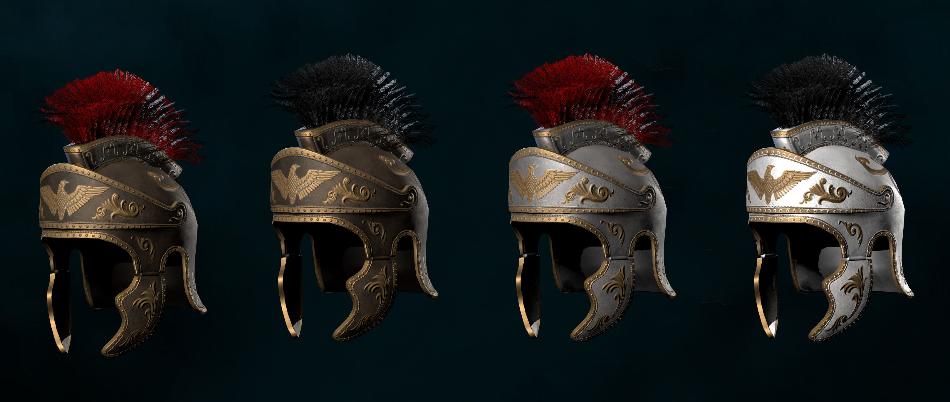 Roman Armor Update Low-poly 3D model Low-poly 3D model_14