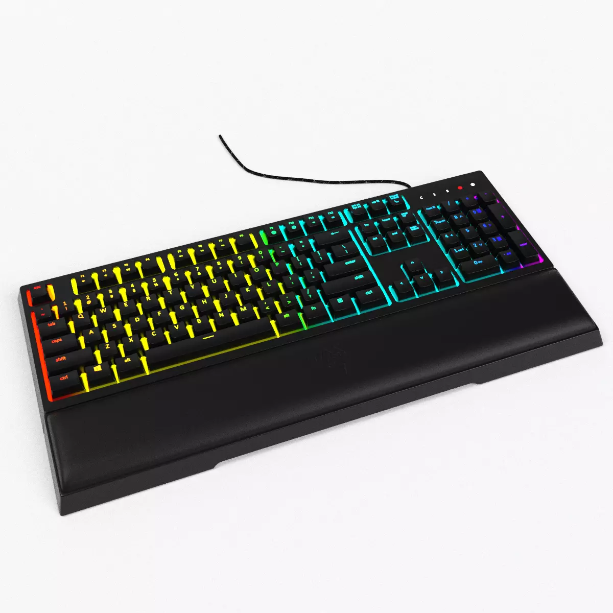 Keyboard Razer Ornata 3D model_0