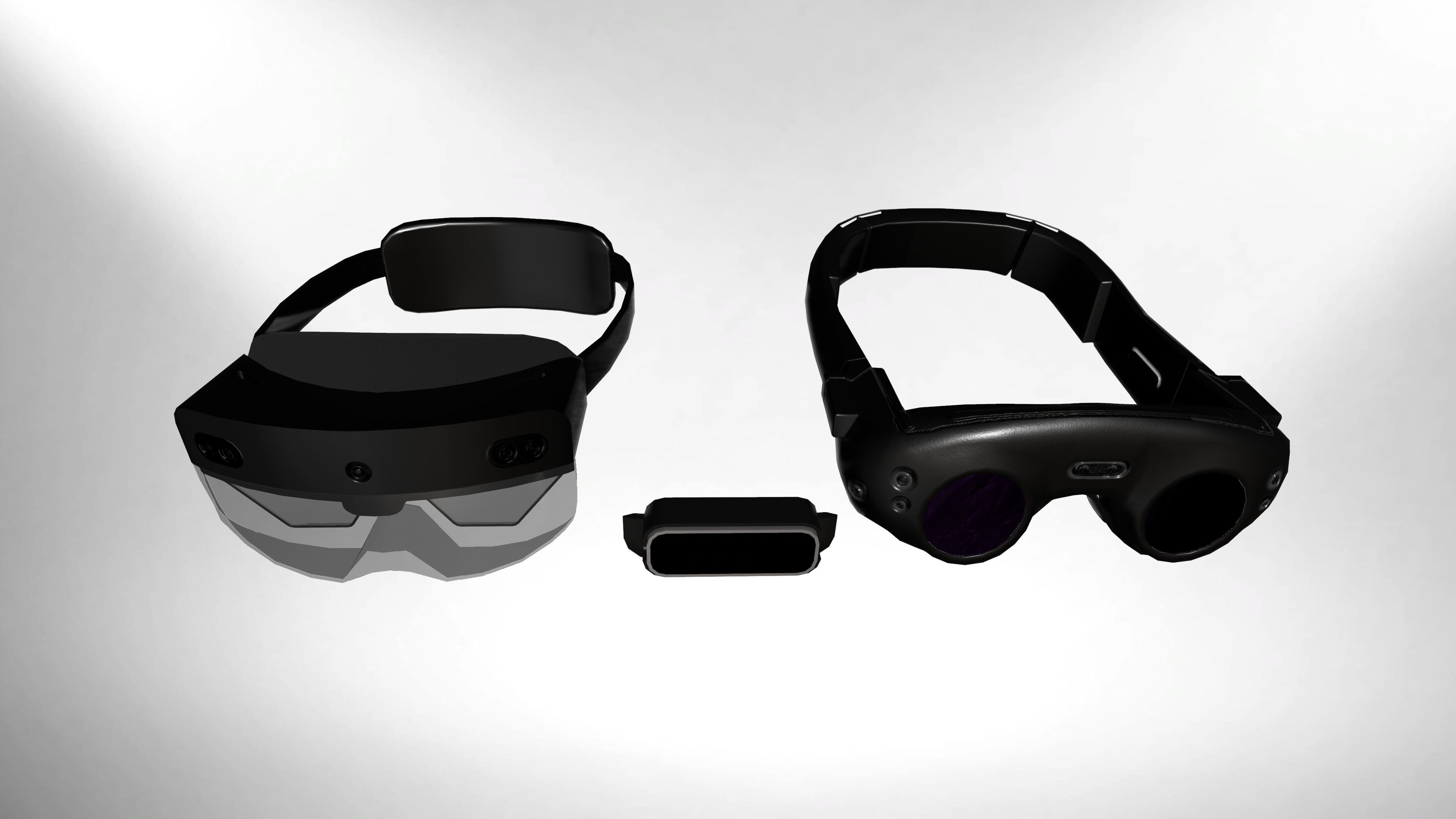 MR Headset Vol - 1 Low-poly 3D model_5