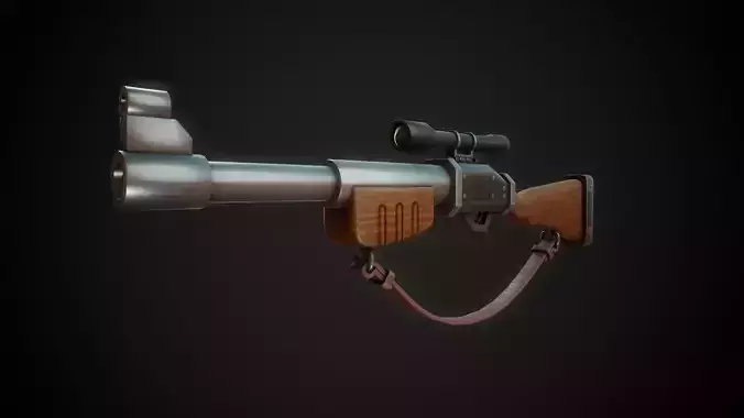 Stylized Riffle- Tutorial Included