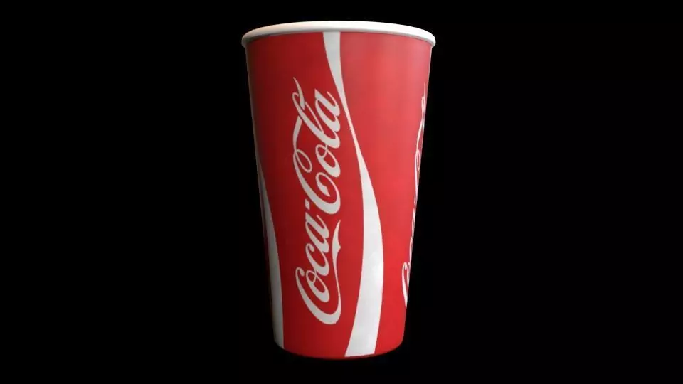 Coca-Cola 3D model coca cola cup Free 3D model