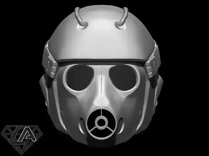Stalker Exo custom helmet  3D print model
