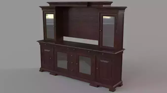 Entertainment Wall Armoire