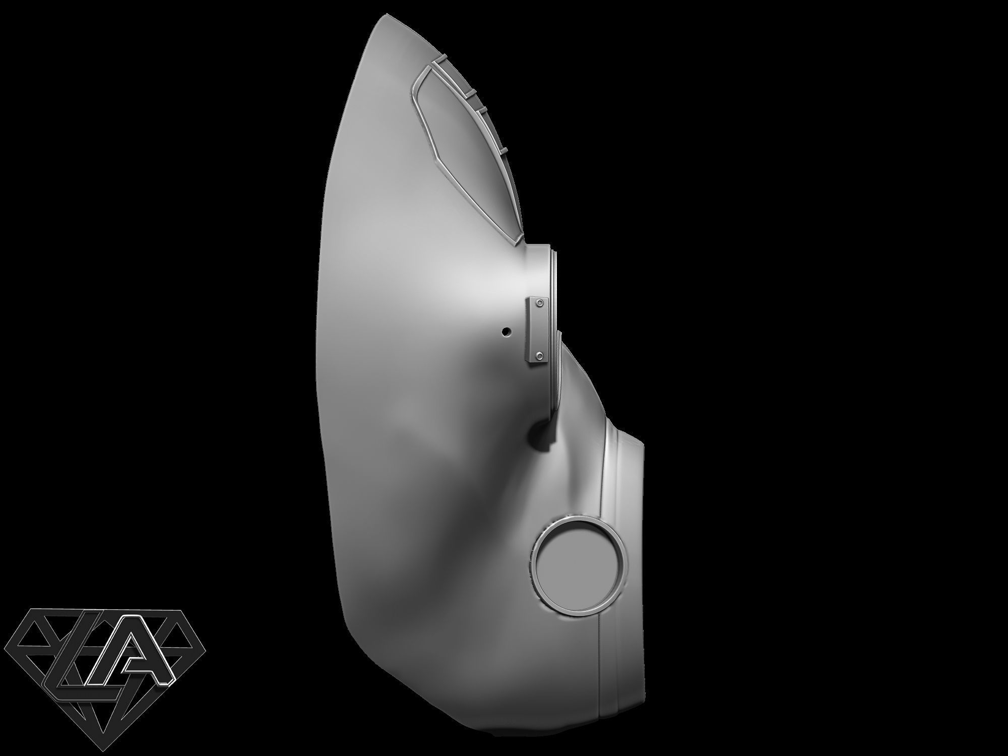 Stalker custom mask 3D print model_8