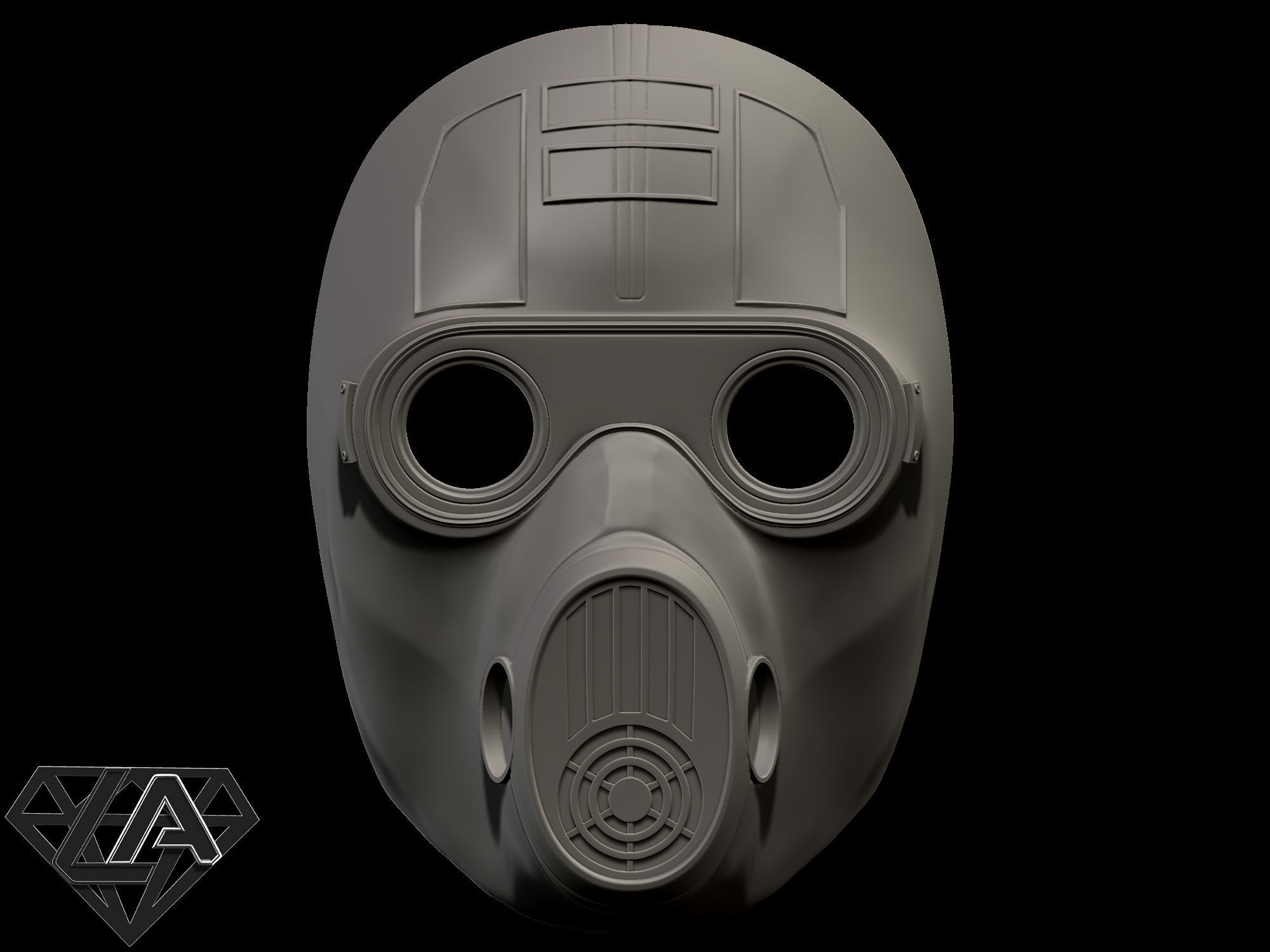 Stalker custom mask 3D print model_1