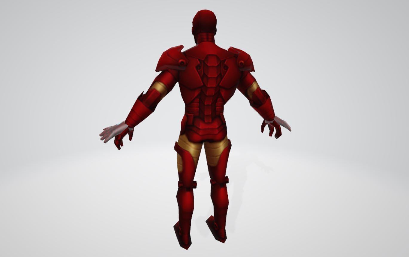 Cartoon Character Free Free low-poly 3D model_3