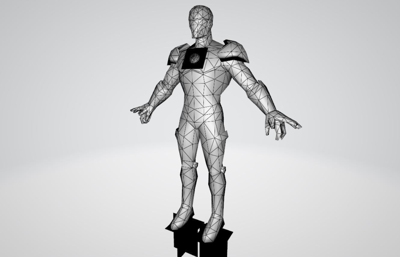 Cartoon Character Free Free low-poly 3D model_1