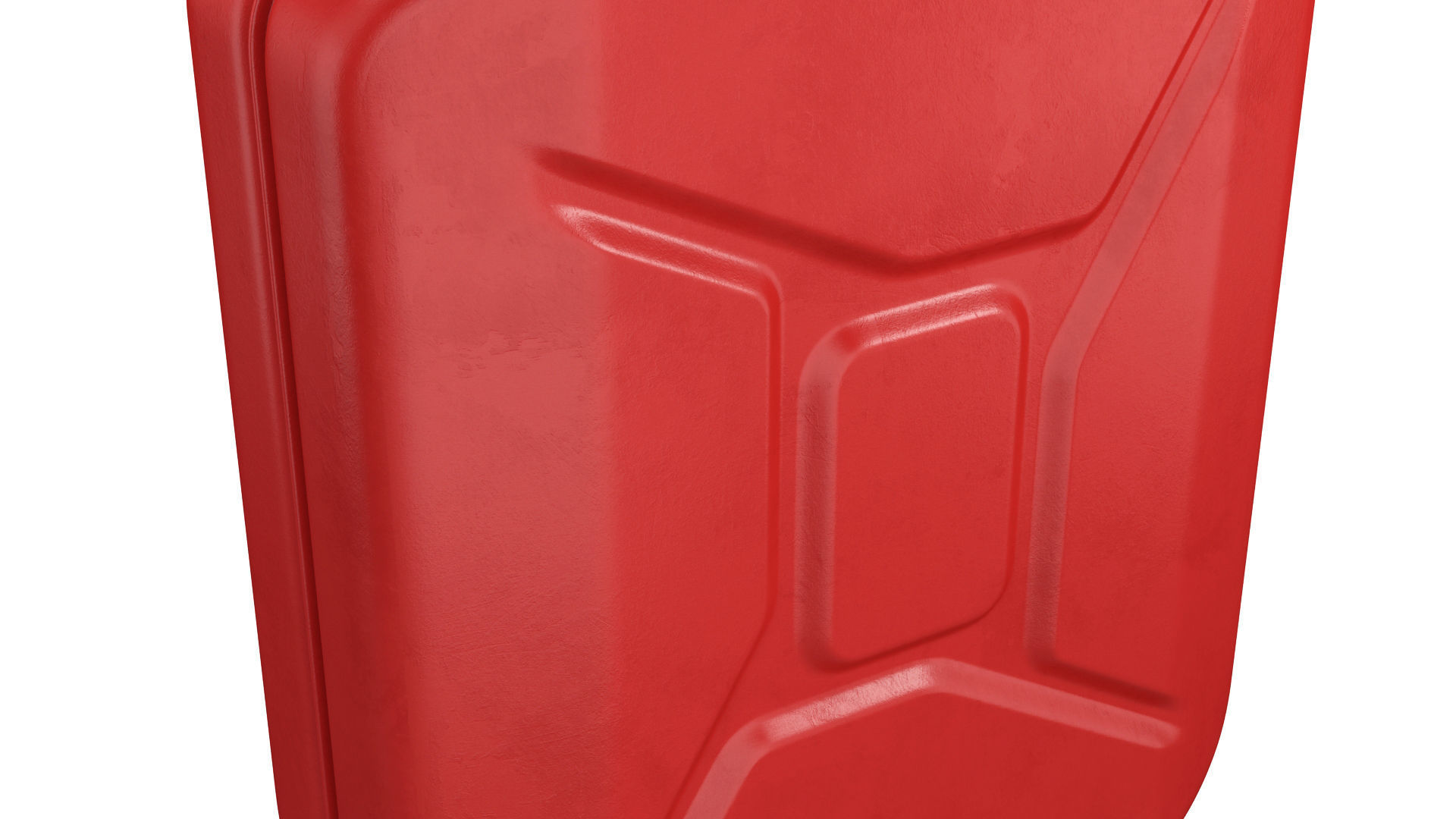 Gasoline canister red Jerry can 3D model_15
