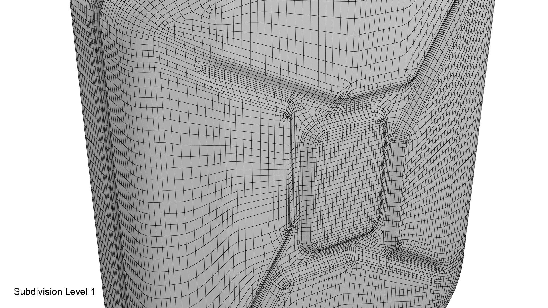 Gasoline canister red Jerry can 3D model_44