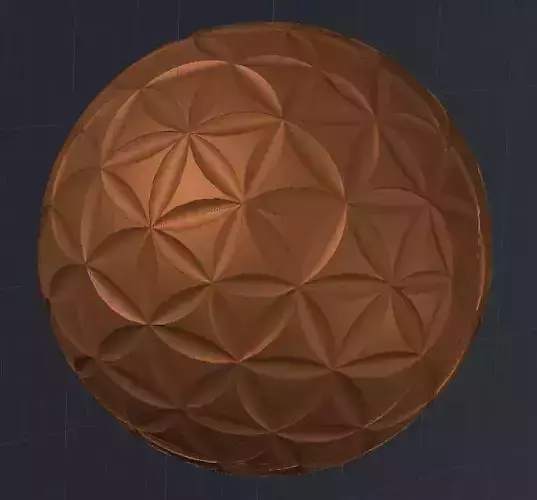 Flower of Life in three dimensions