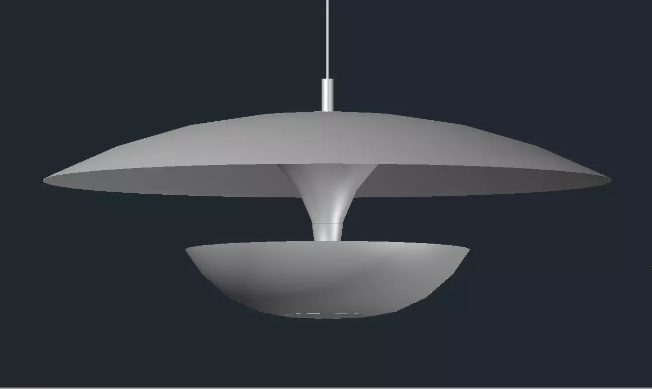 suspended light Free 3D model