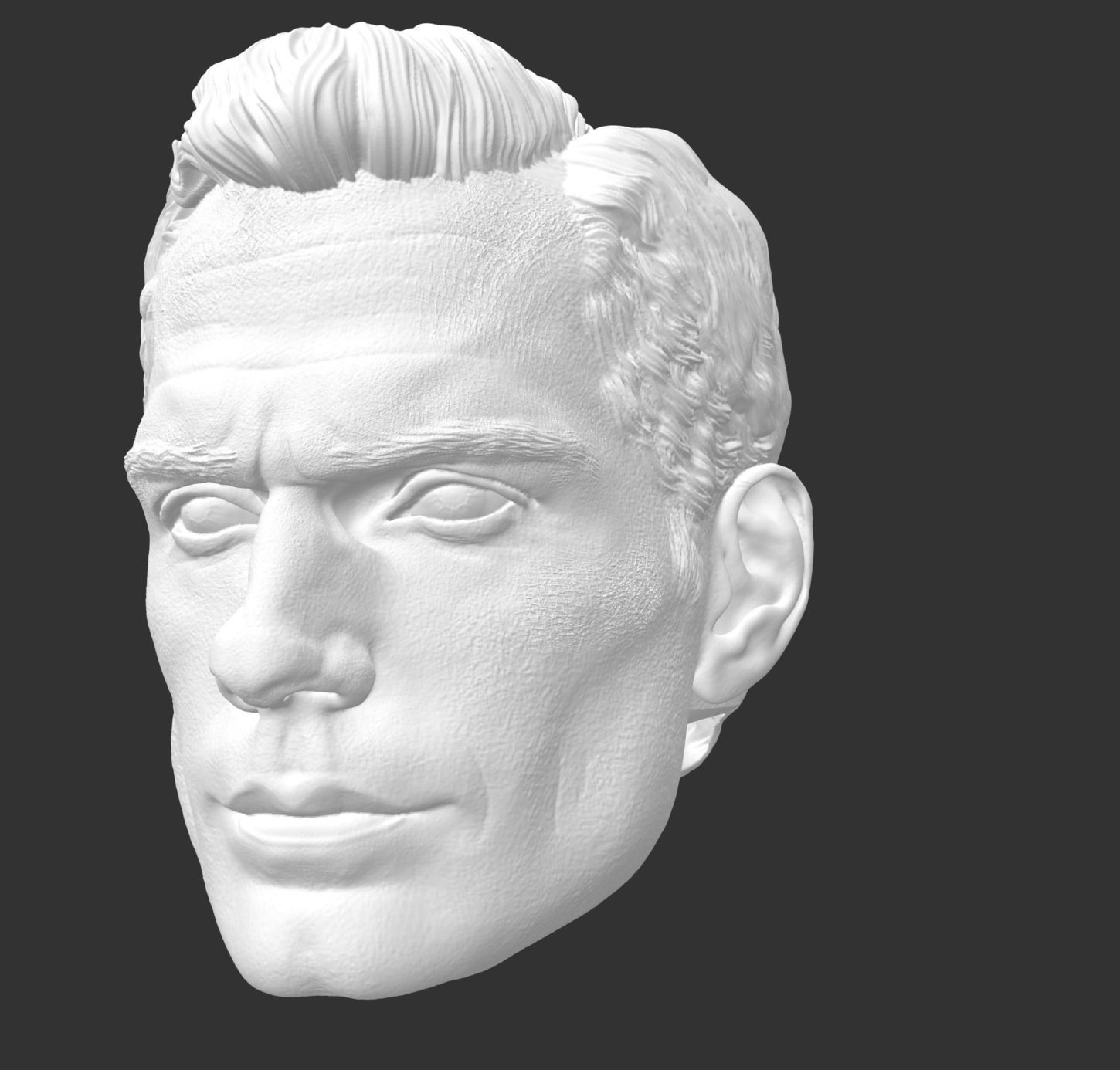 Henry Cavill head 3D print model_26