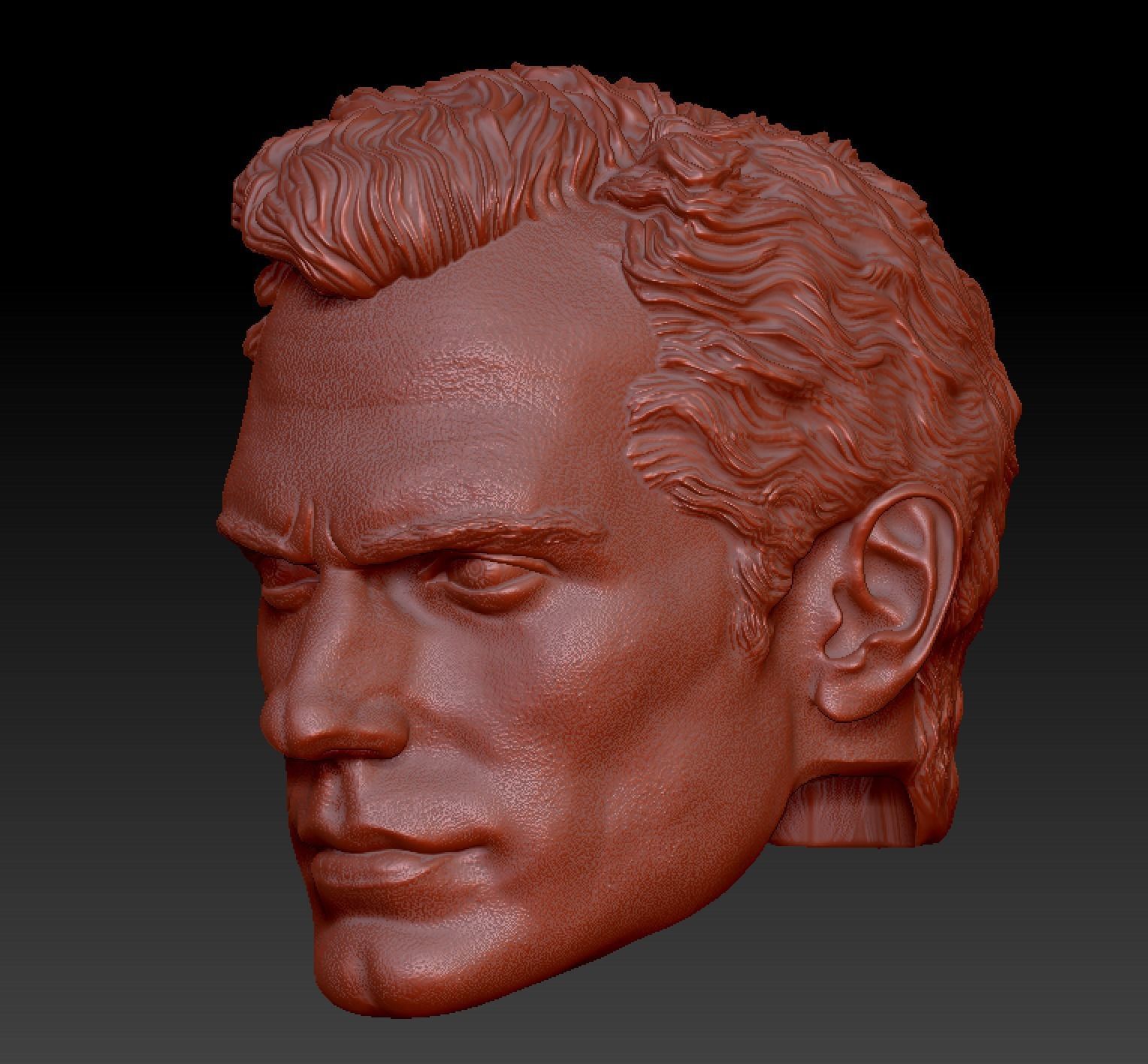 Henry Cavill head 3D print model_21