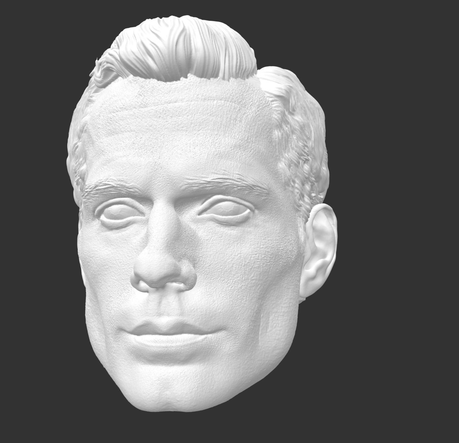 Henry Cavill head 3D print model_29