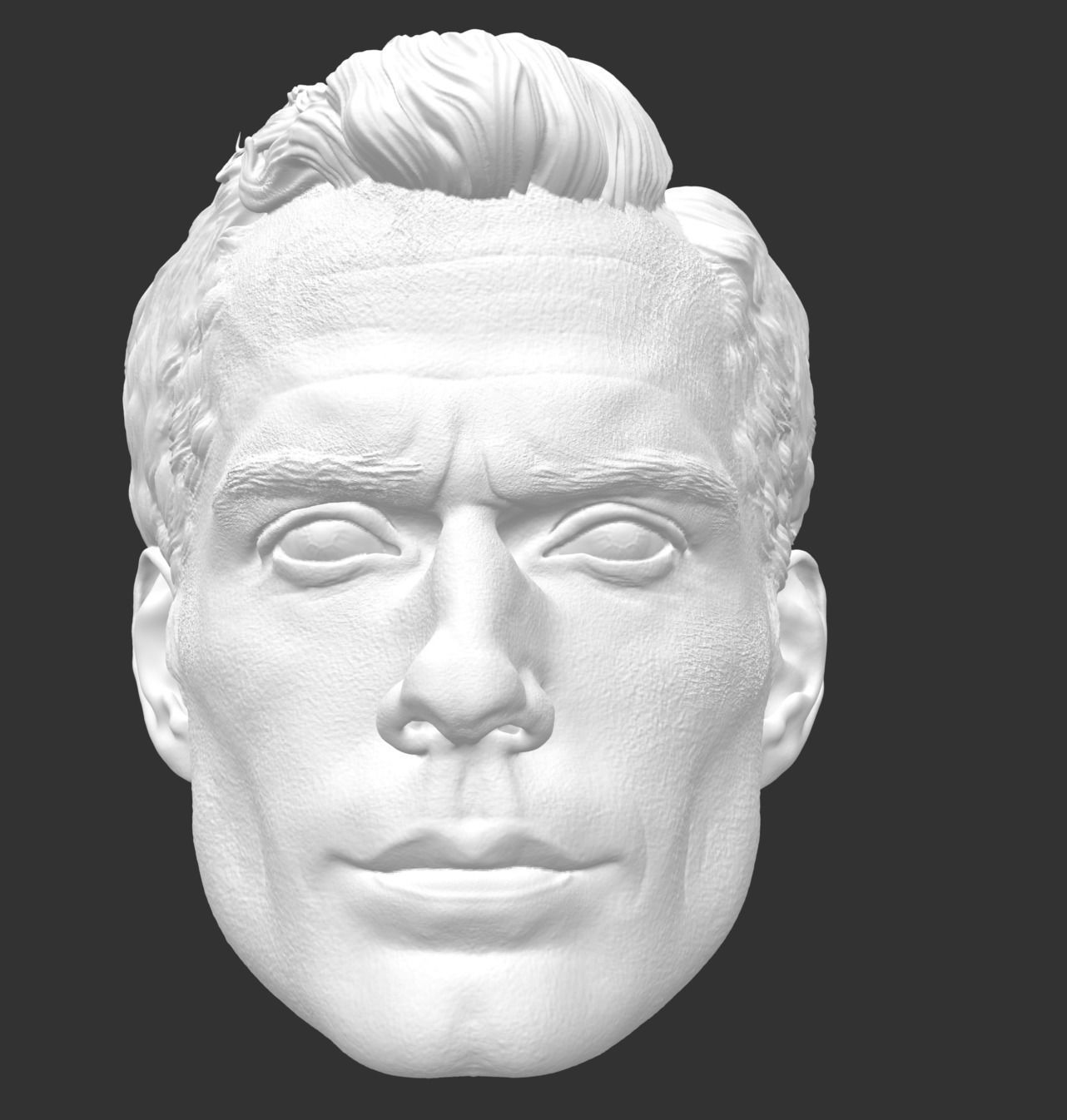 Henry Cavill head 3D print model_24